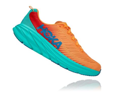 Hoka One One Rincon 3 - Adidasi Alergare Pe Drum Barbati Portocalii | RO-ywerpWT